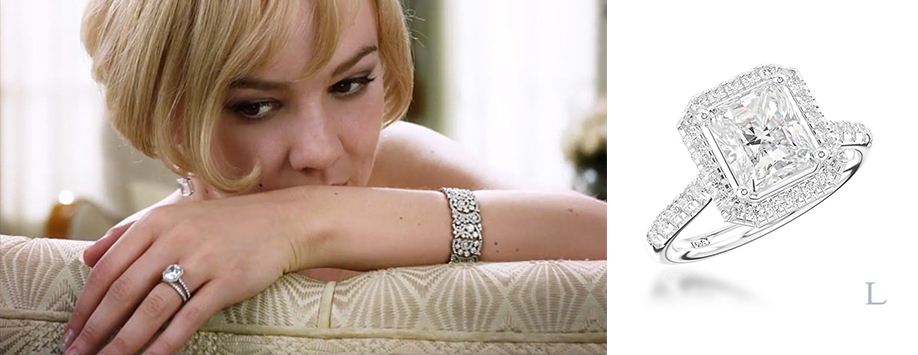 Best Jewellery from the Movies Great Gatsby Engagement Ring