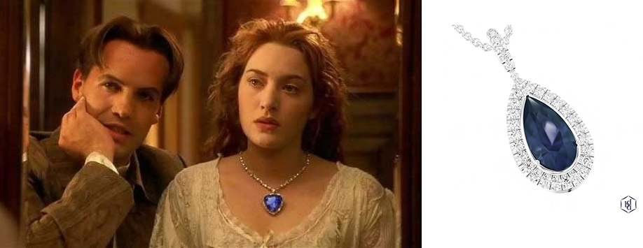 Best Jewellery from the Movies Titanic Heart of the Ocean