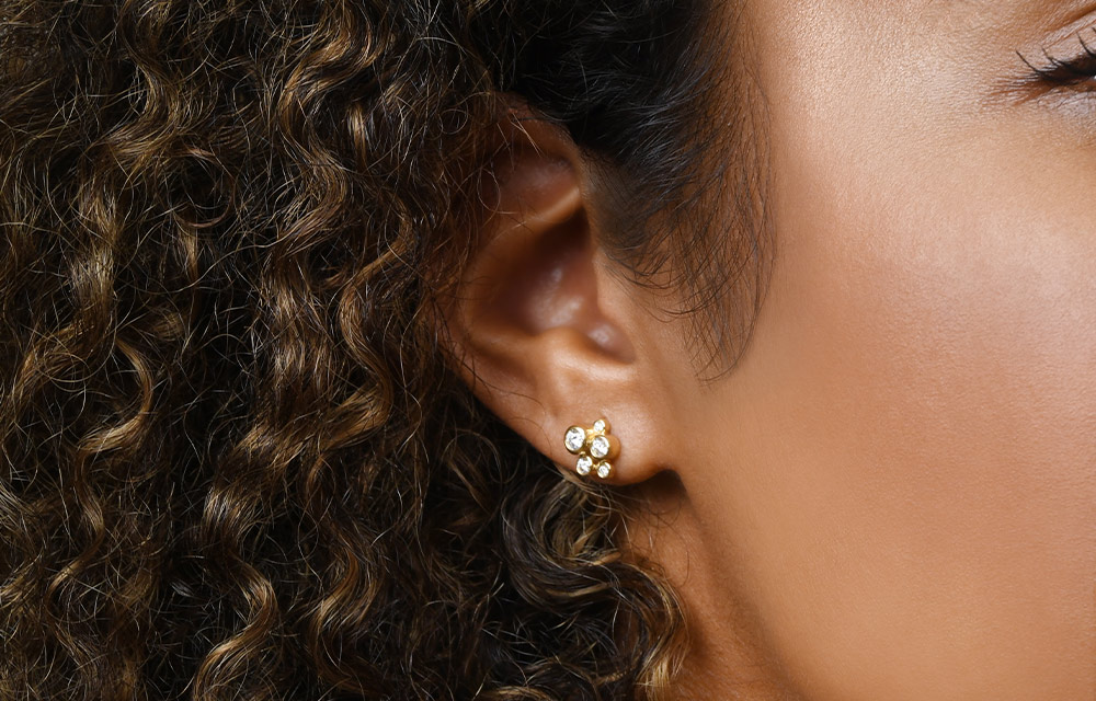 Diamond earrings