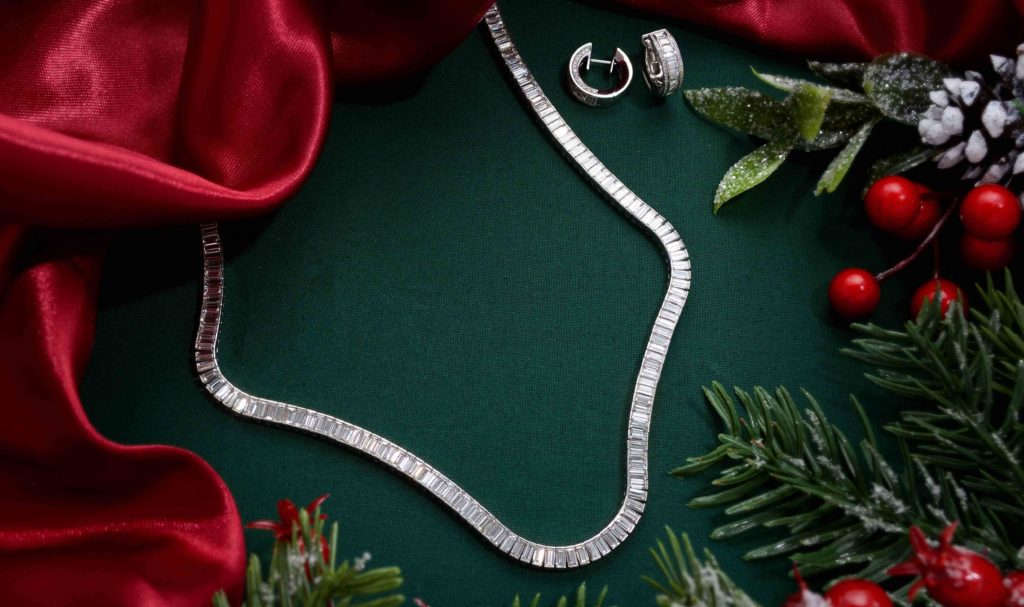 Diamond Necklace Christmas Gift