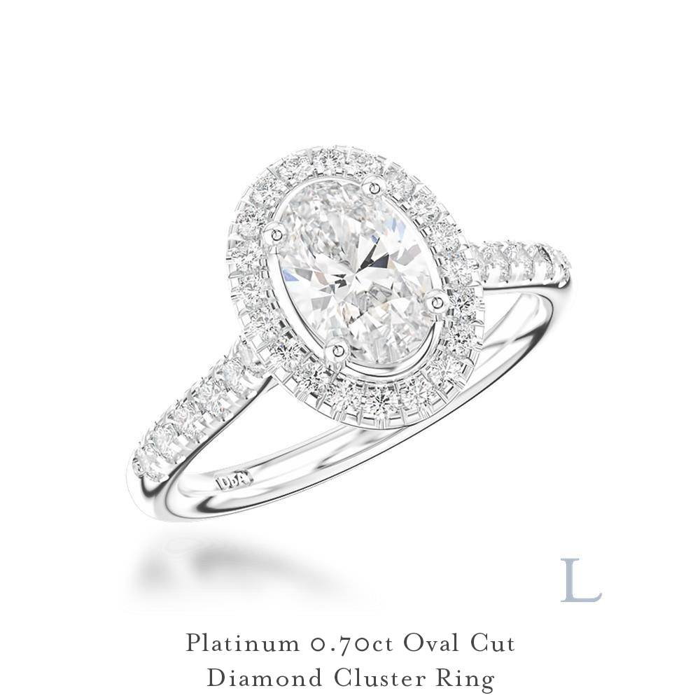 Oval Engagement Ring 