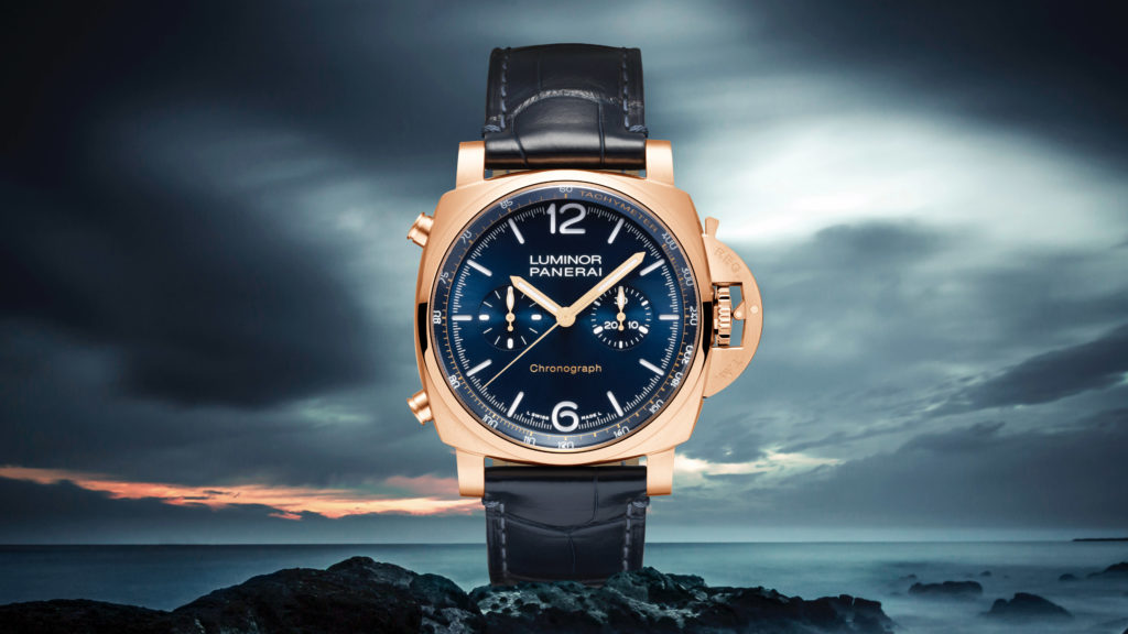 LUMINOR CHRONO GOLDTECHTM BLU NOTTE