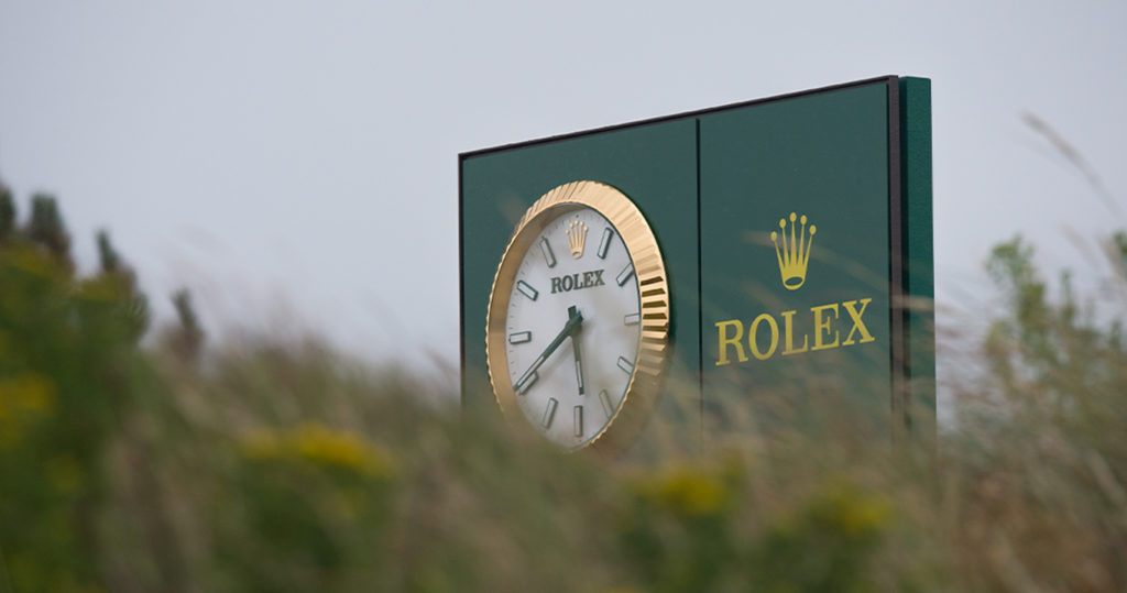 Rolex and The Golf Open