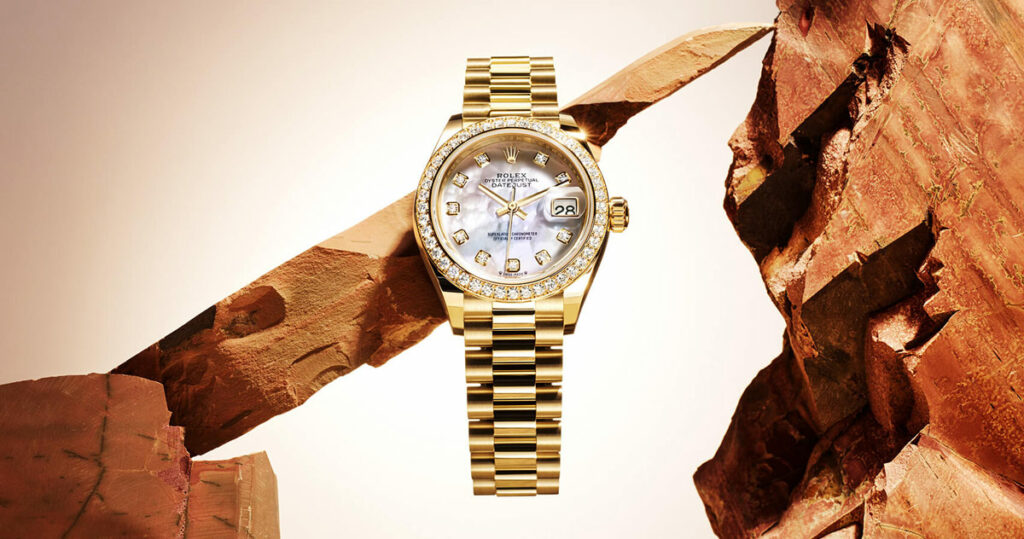 Yellow Rolesor Lady-Datejust