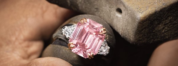 The Winston Pink Legacy in a workshop