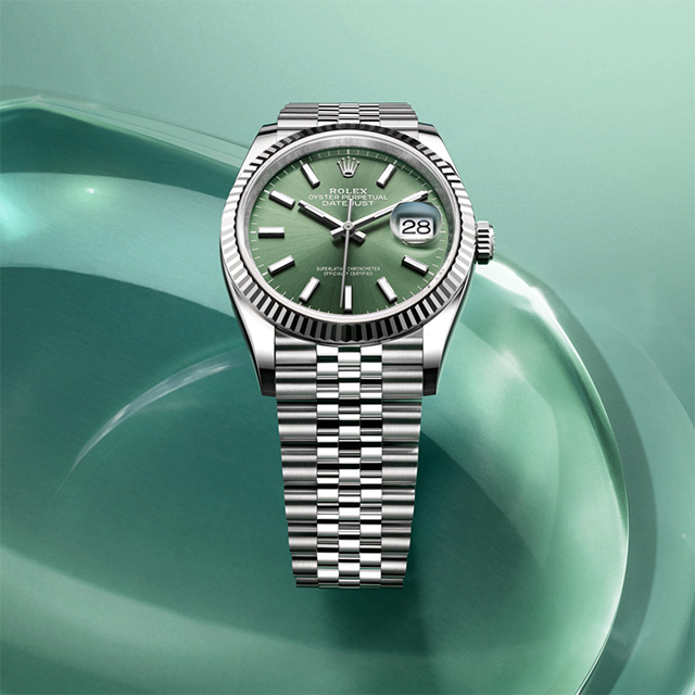 Rolex Datejust Green Dial