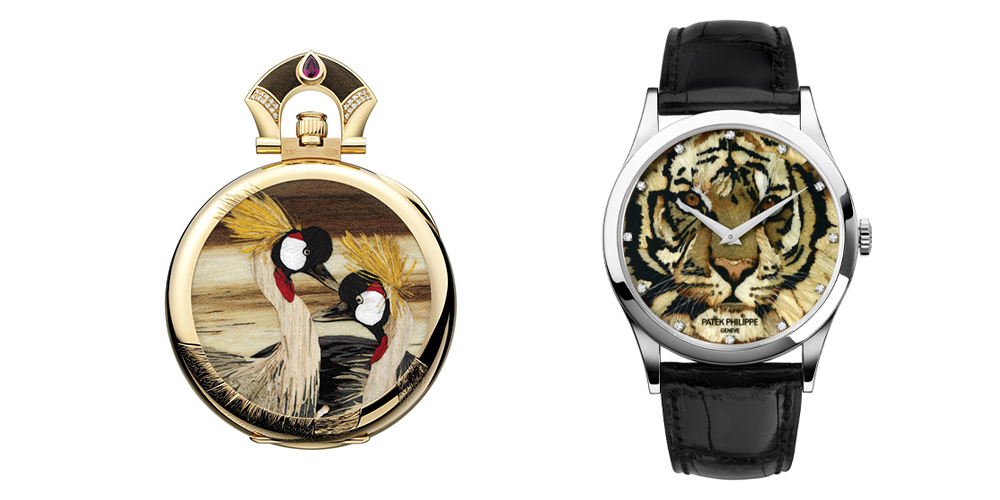 Marquetry in watches