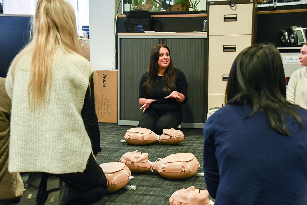 Restart A Heart Day with British Heart Foundation Laings