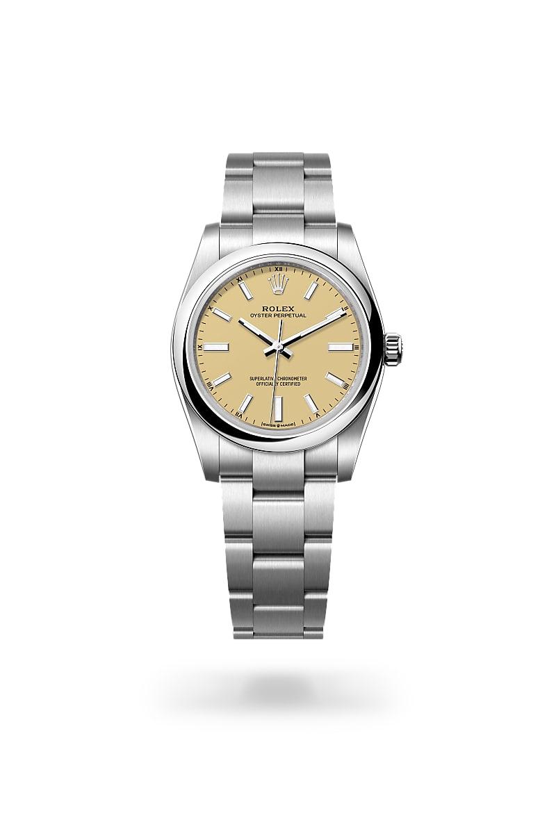 Rolex Oyster Perpetual 34 M124200-0007 in Rolex box