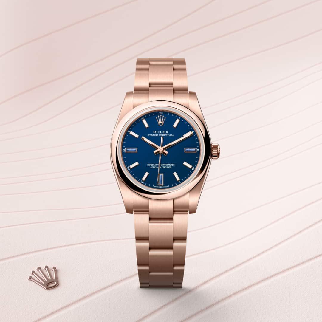 Rolex M124205-0002 Watch Front Facing