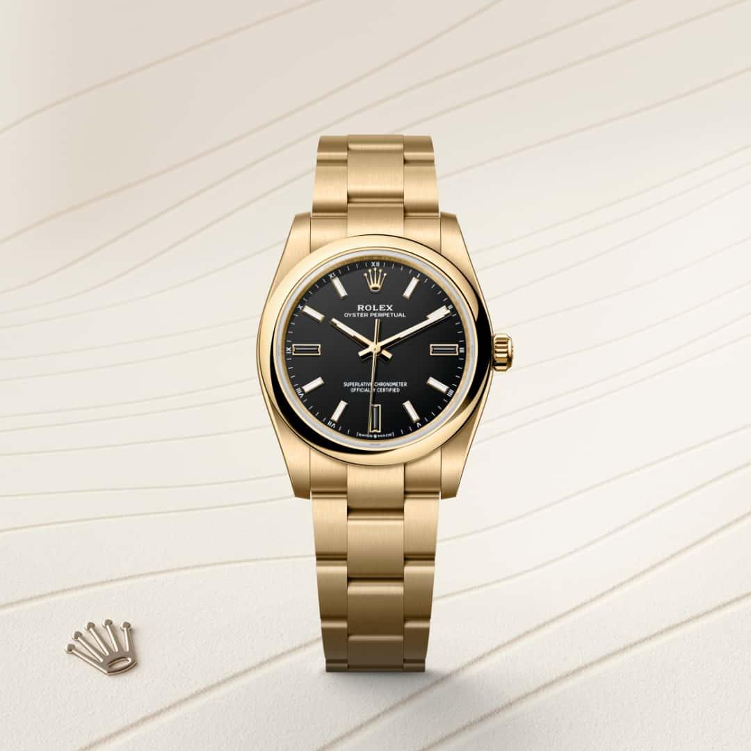 Rolex M124208-0001 Watch Front Facing