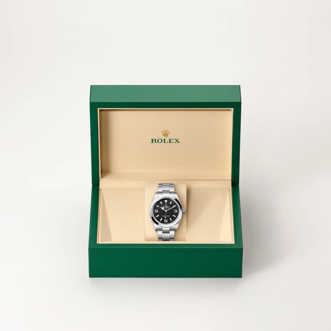 Rolex Explorer 36 M124270-0001 in Rolex box 