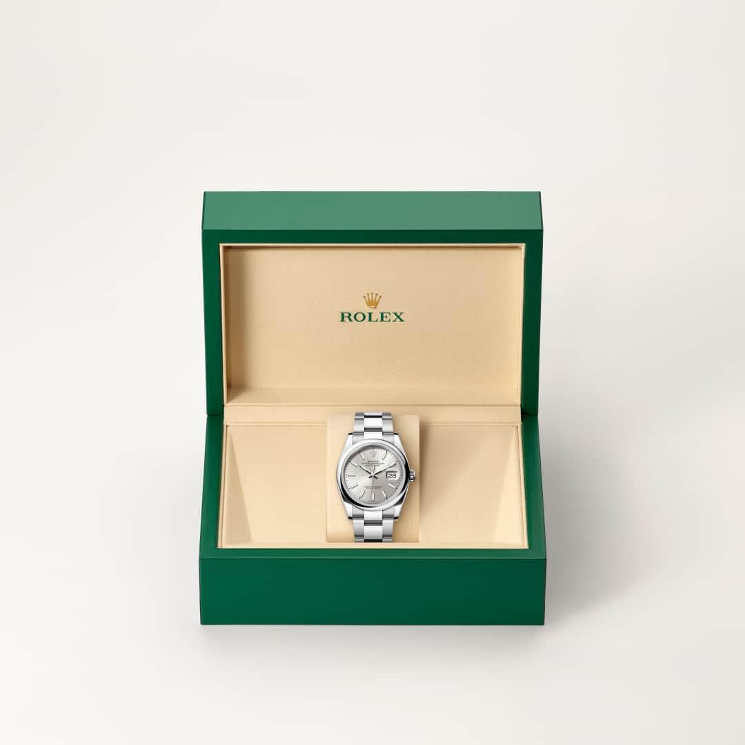 Rolex Datejust 36 M126200-0002 in Rolex box