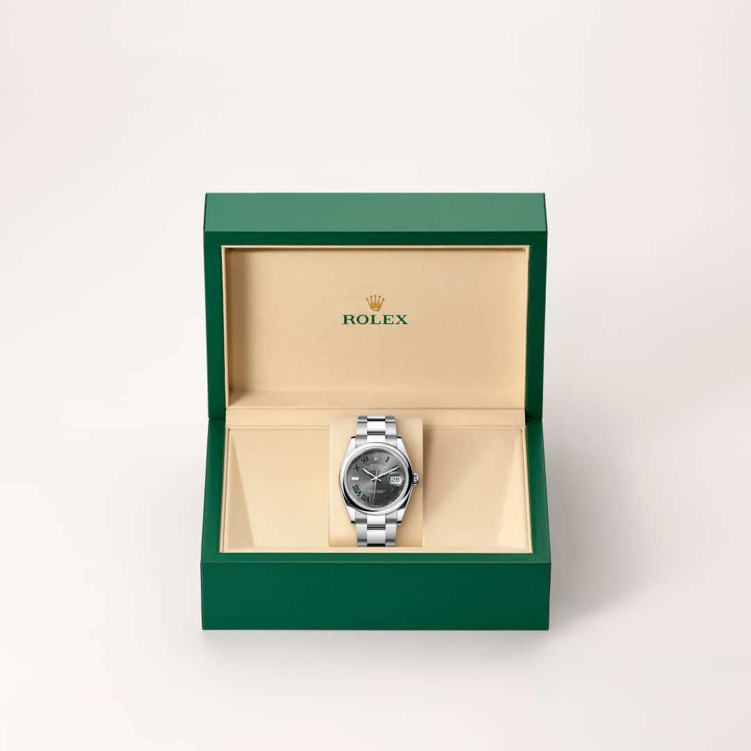 Rolex Datejust 36 M126200-0018 in Rolex box