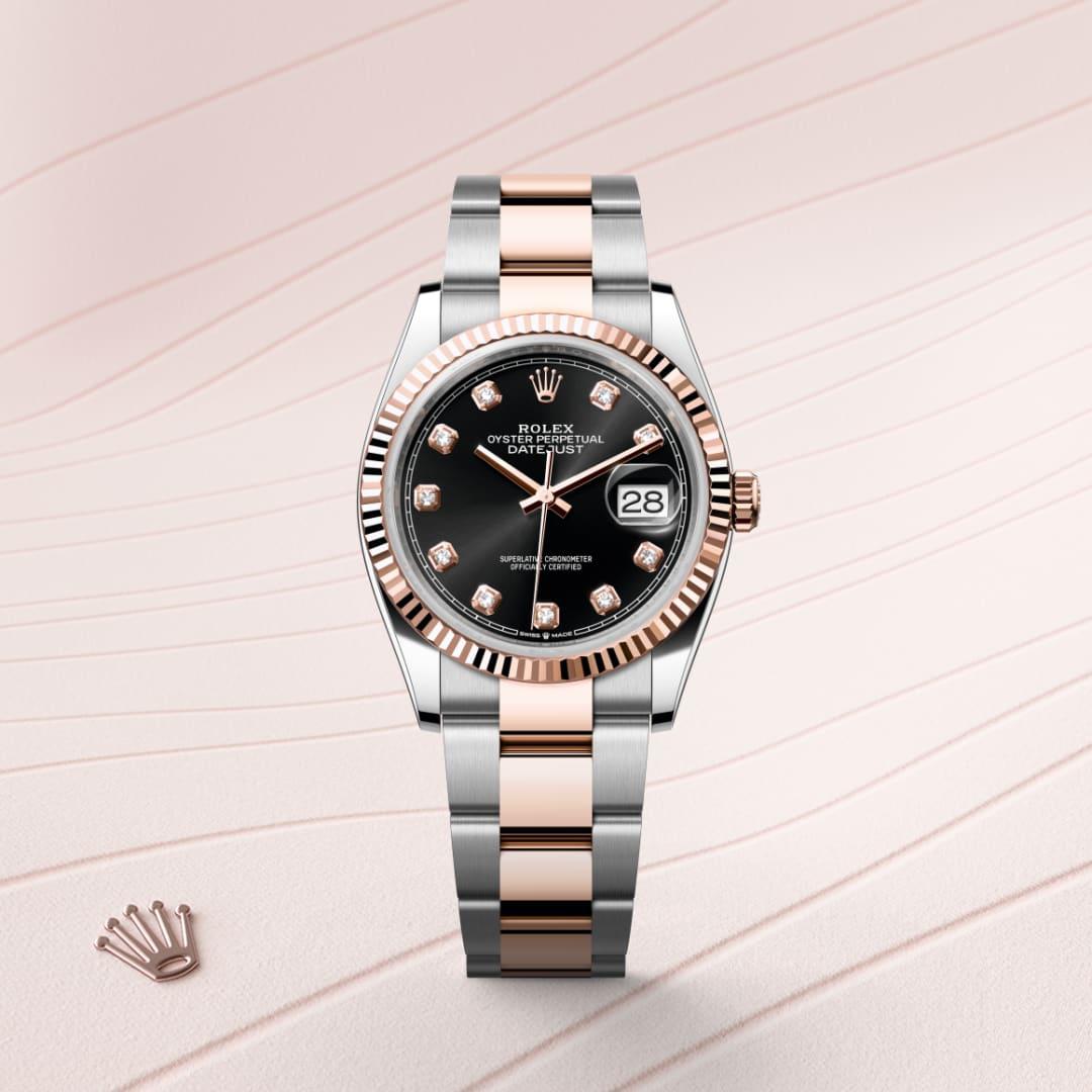 Rolex Datejust 36 M126231-0020 watch front facing