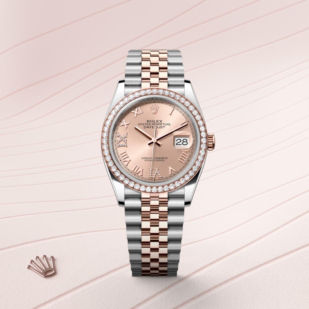 Rolex Datejust 36 M126281RBR-0015 watch front facing
