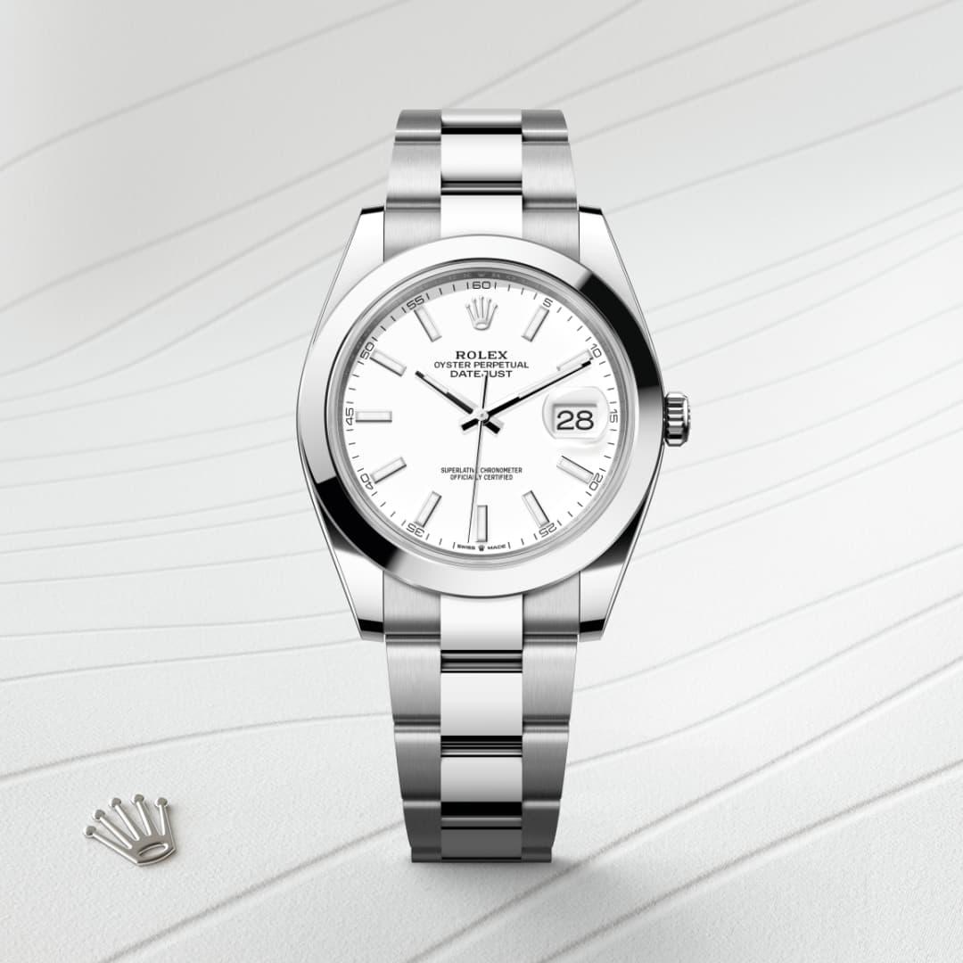 Rolex Datejust 41 M126300-0005 watch front facing