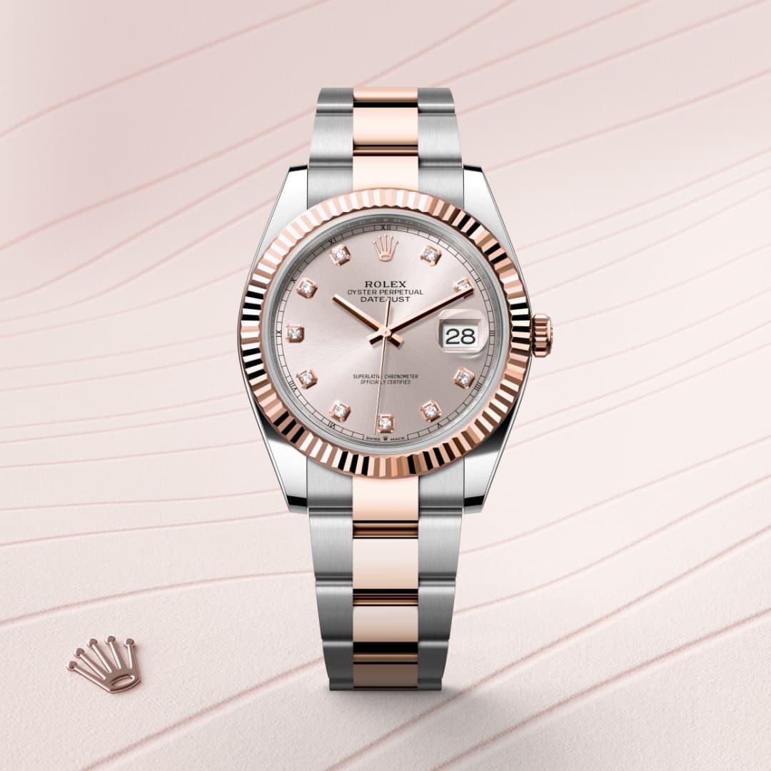 Rolex Datejust 41 M126331-0007 watch front facing