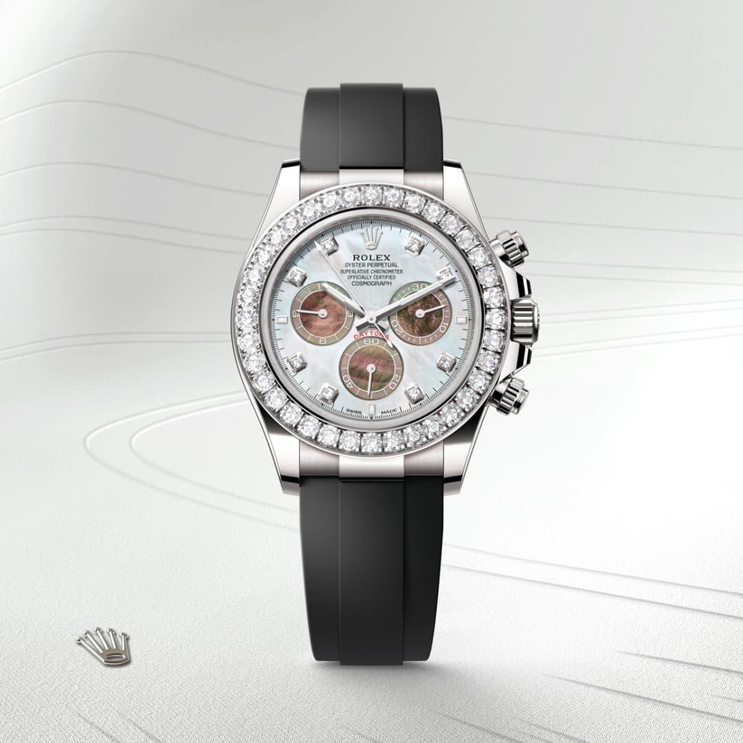 Rolex Cosmograph Daytona M126589RBR-0001 watch front facing