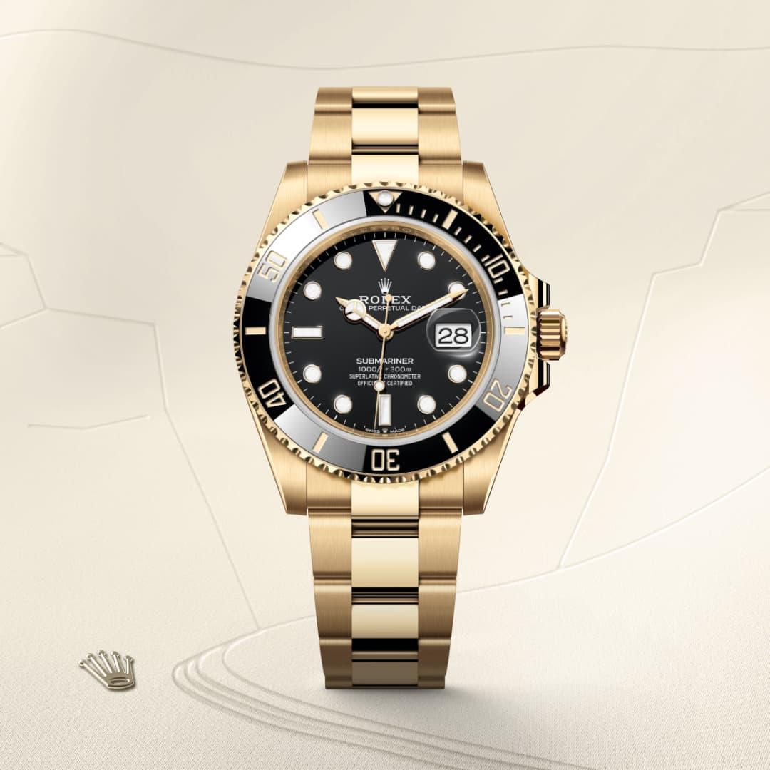 Rolex Submariner Date M126618LN-0002 watch front facing