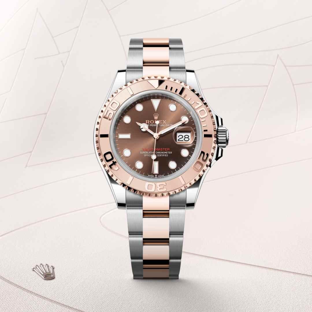 Rolex Yacht-Master 40 M126621-0001 watch front facing