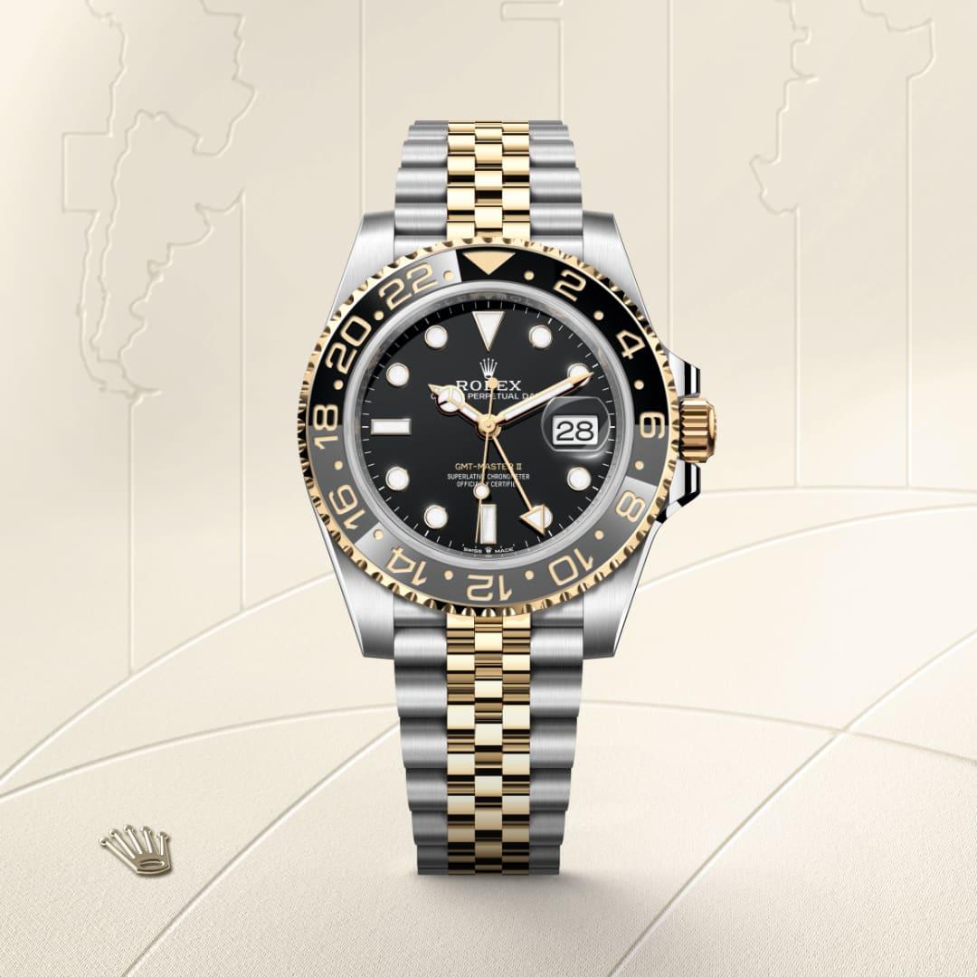 Rolex GMT-Master II M126713GRNR-0001 Watch Front Facing 