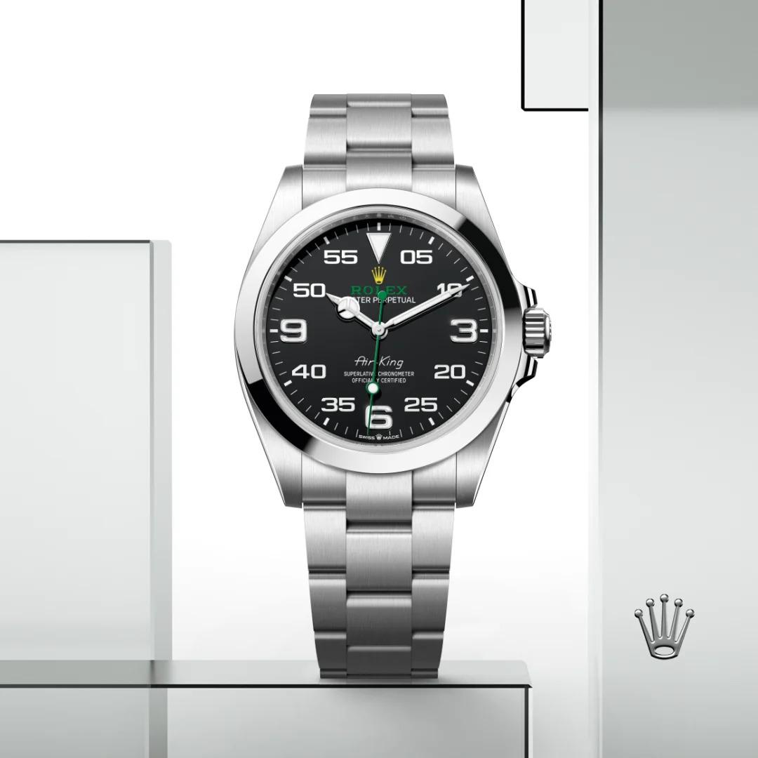 Rolex Air-King M126900-0001 Watch Front Facing