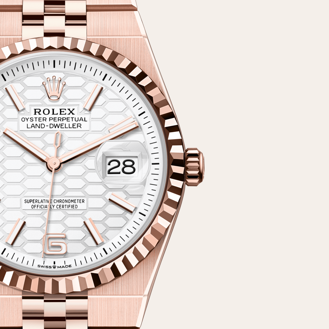 Rolex Land-Dweller M127235-0001 with Superlative Certified tag