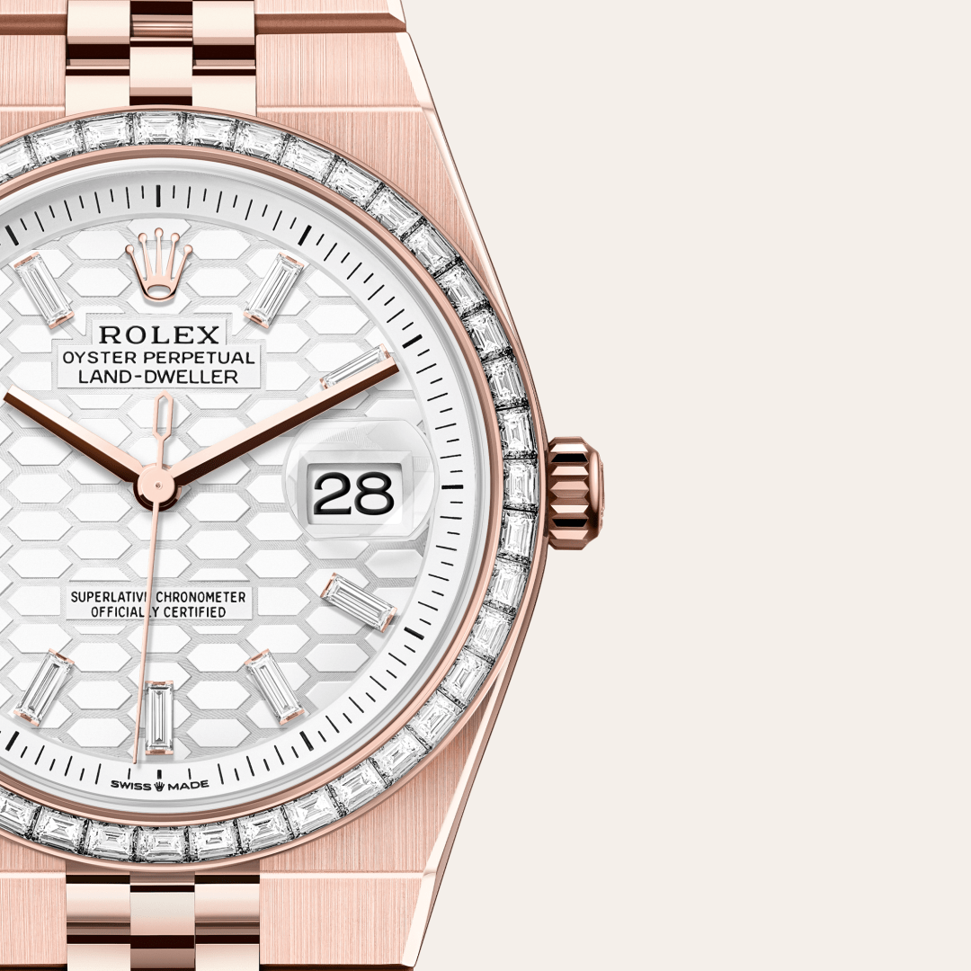 Rolex Land-Dweller M127285TBR-0002 with Superlative Certified tag