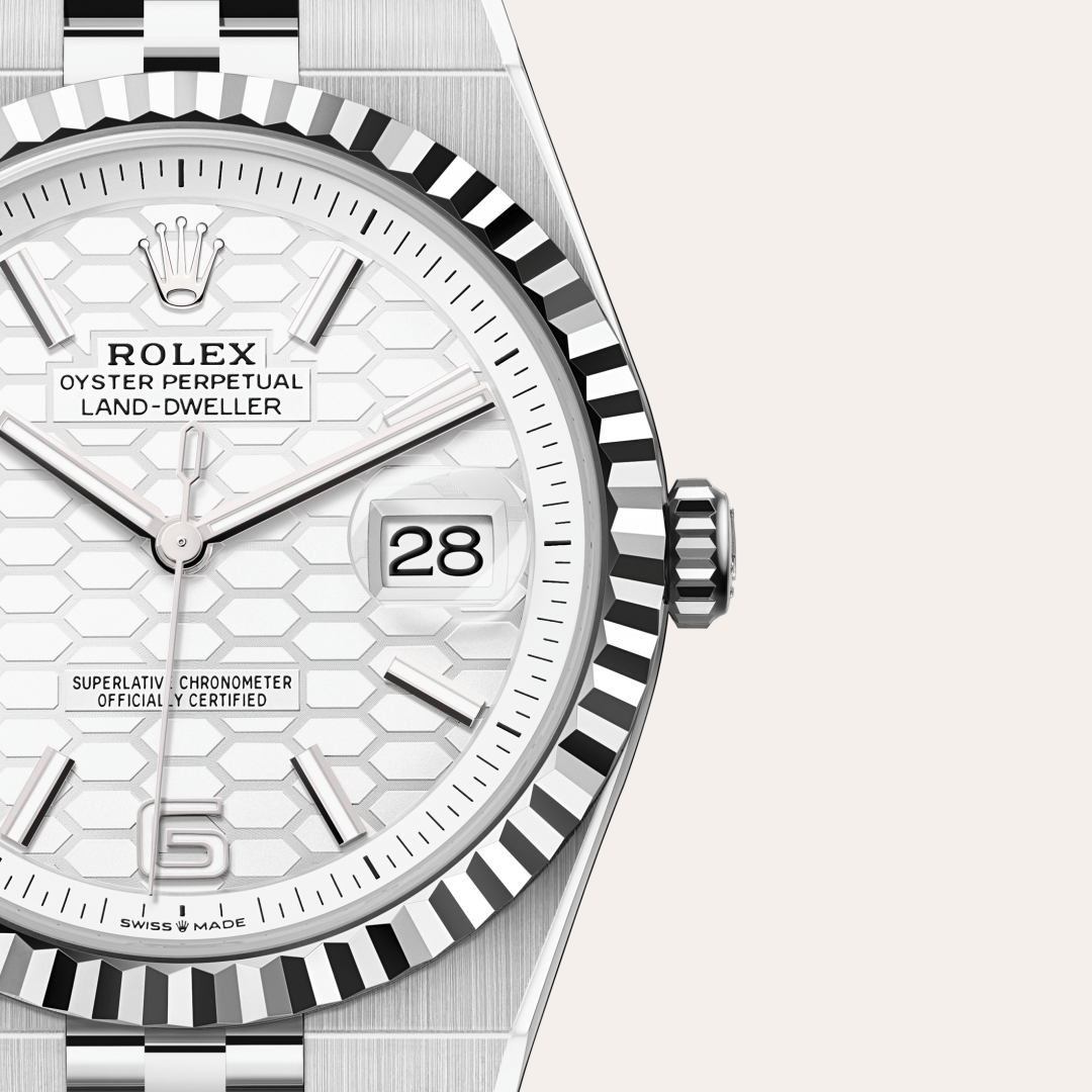 Rolex Land-Dweller M127334-0001 with Superlative Certified tag