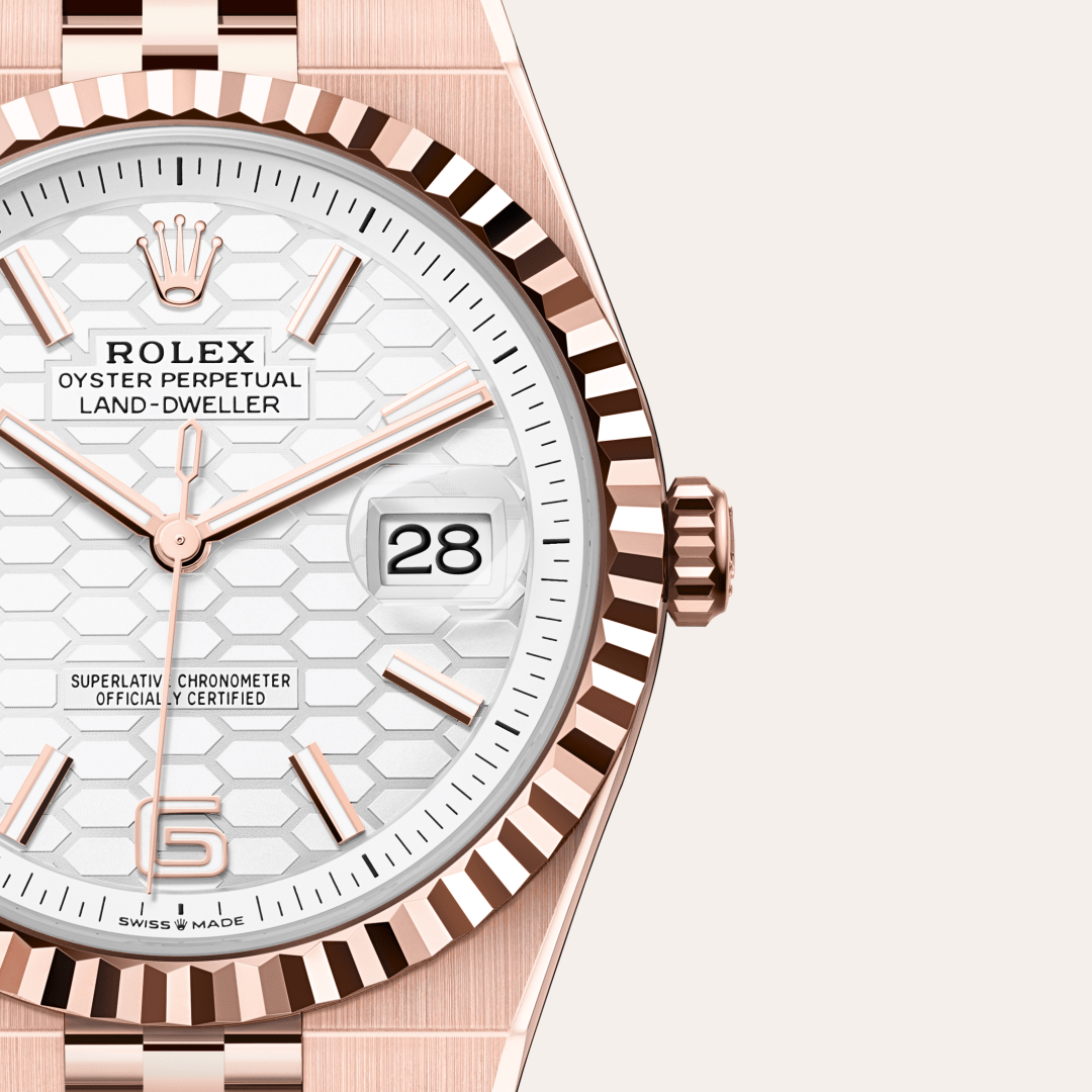 Rolex Land-Dweller M127335-0001 with Superlative Certified tag