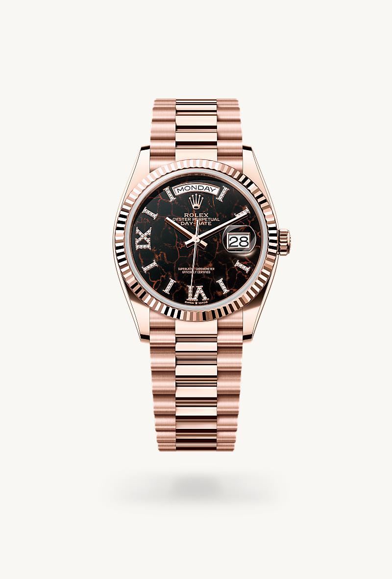 Rolex Day-Date M128235-0041 in Rolex box