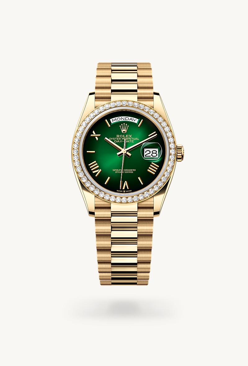 Rolex Day-Date M128348RBR-0068 in Rolex box