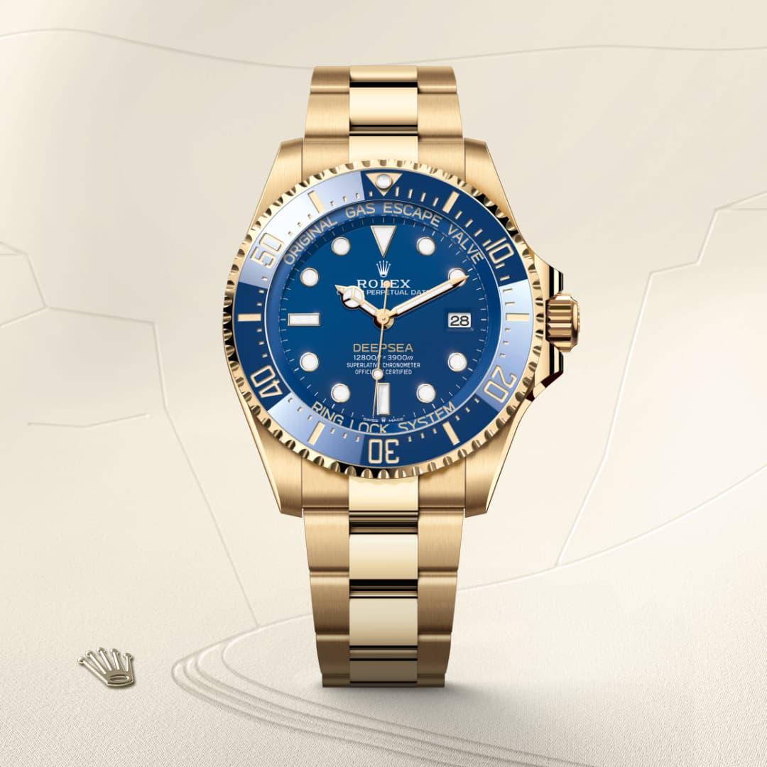 Rolex Deepsea M136668LB-0001 watch front facing