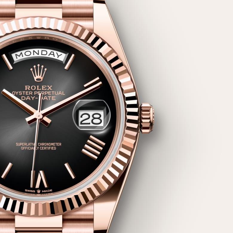 Rolex Day-Date 40 M228235-0055 with Superlative Certified tag