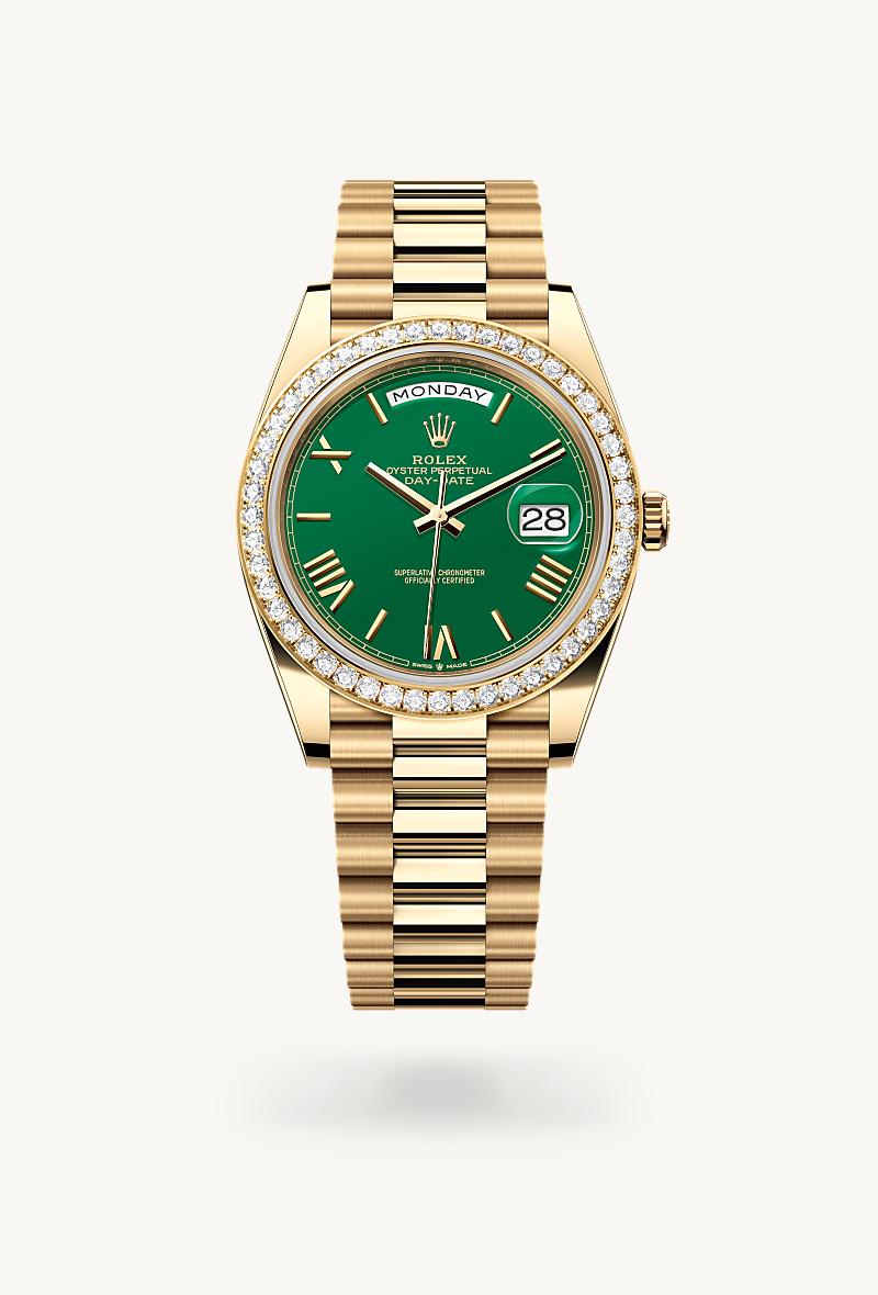 Rolex Day-Date M228348rbr0040 in Rolex box