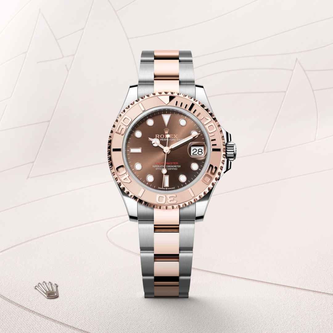 Rolex Yacht-Master 37 M268621-0003  watch front facing