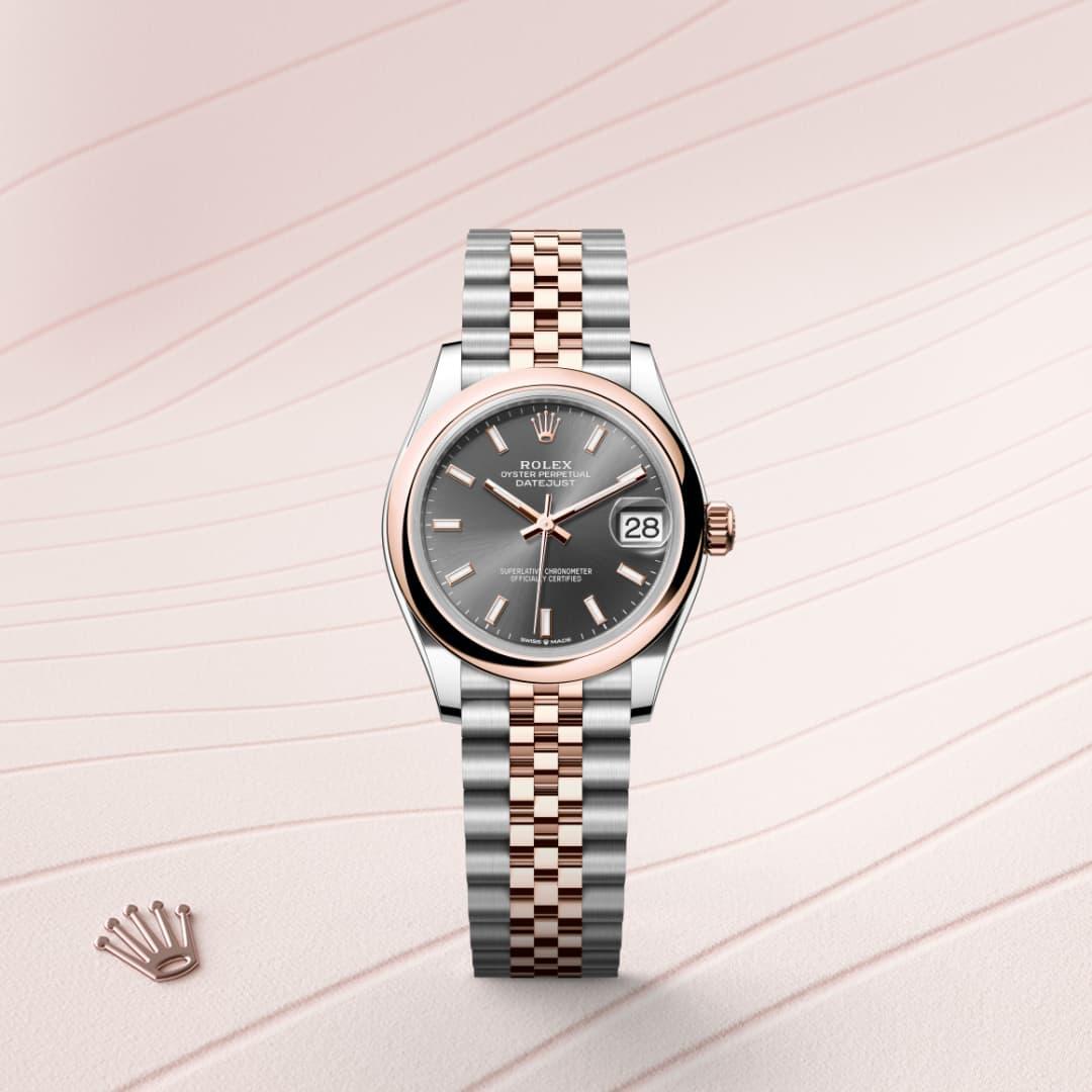Rolex Datejust 31 M278241-0018 watch front facing