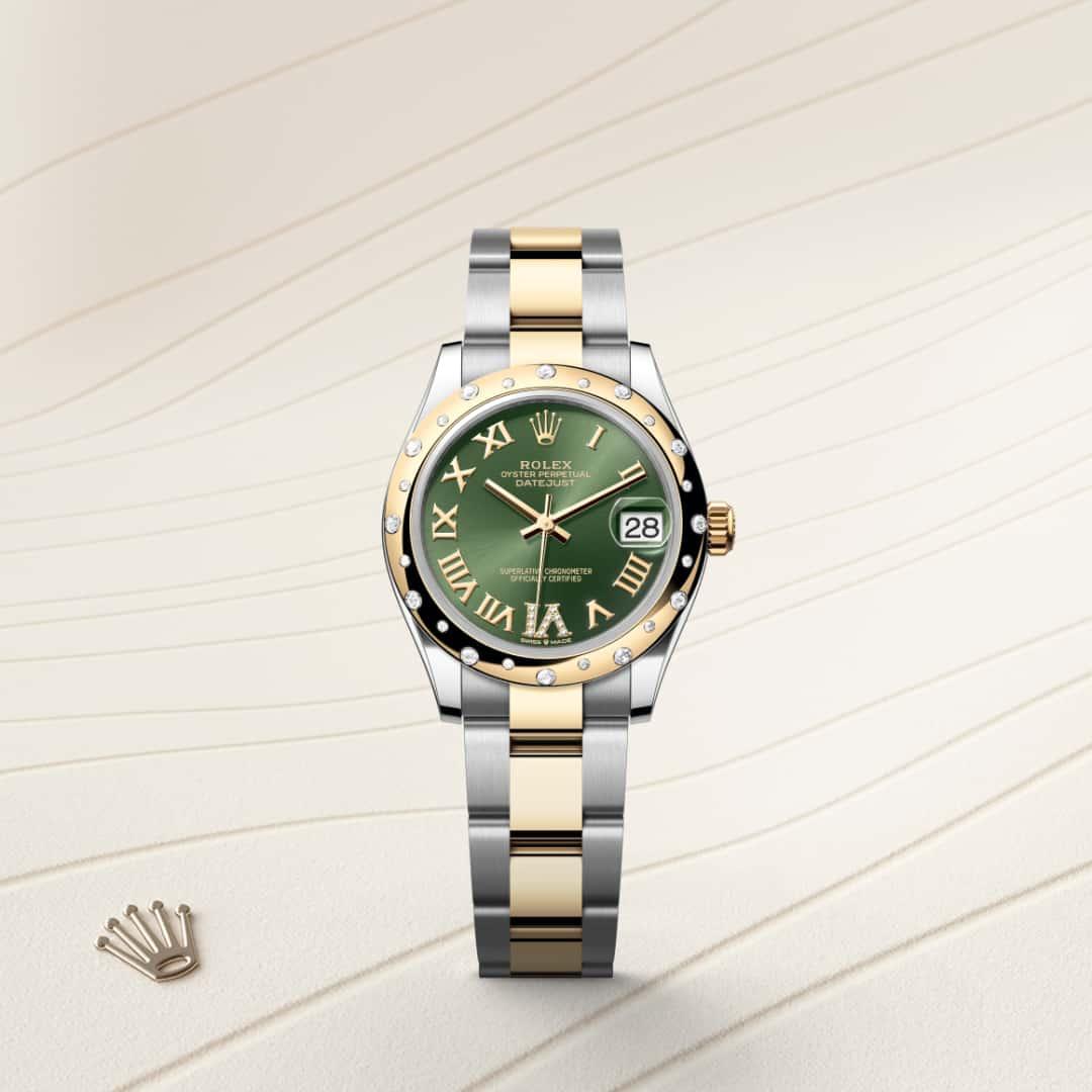 Rolex M278343RBR-0015 Watch Front Facing