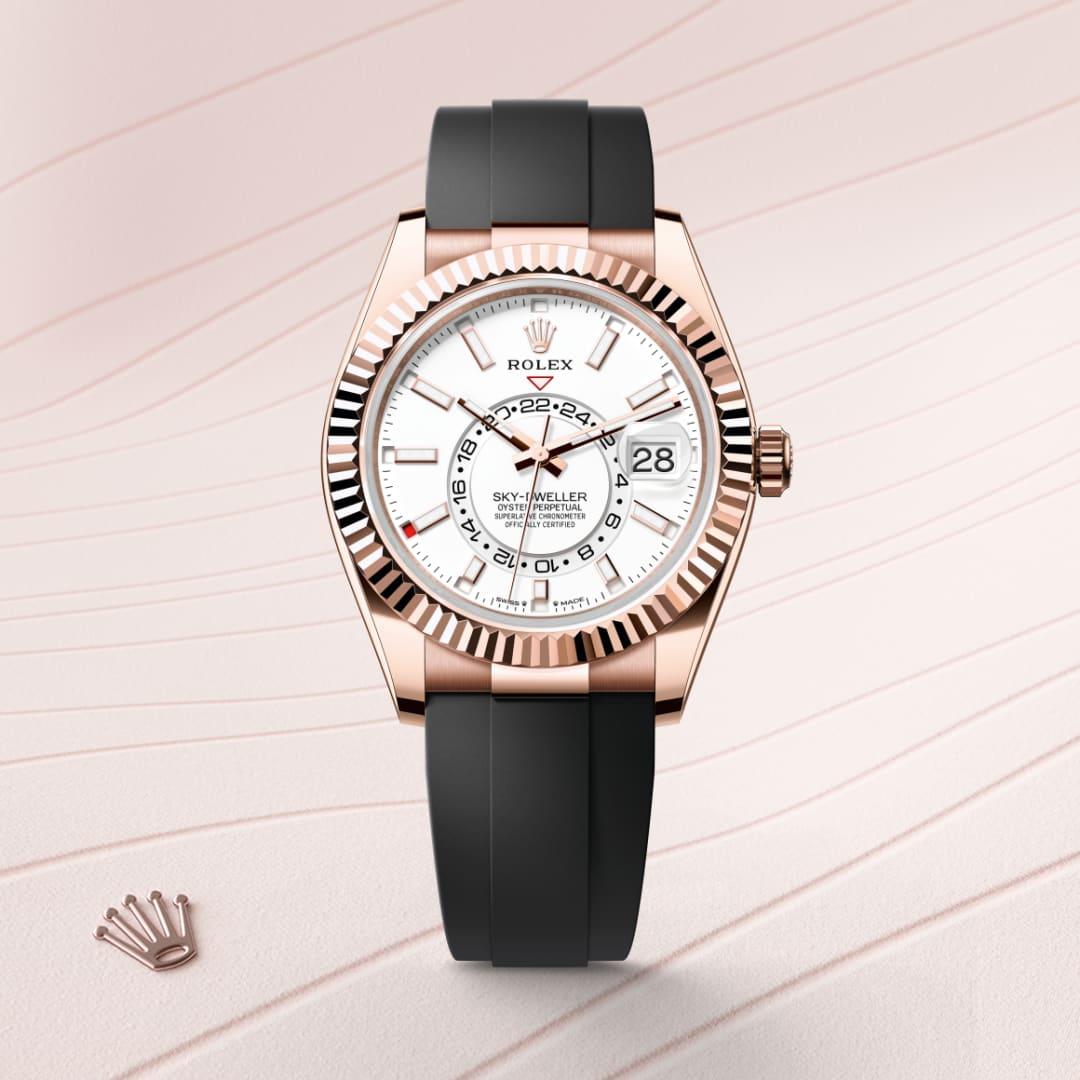 Rolex Sky-Dweller M336235-0003 watch front facing