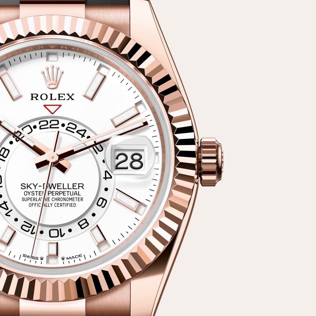 Rolex Sky-Dweller M336235-0003 with Superlative Certified tag