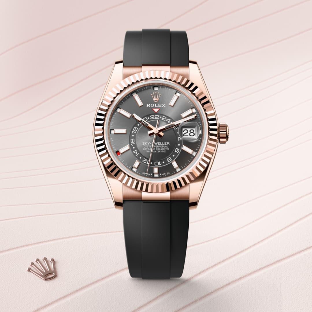 Rolex Sky-Dweller M336235-0004 watch front facing