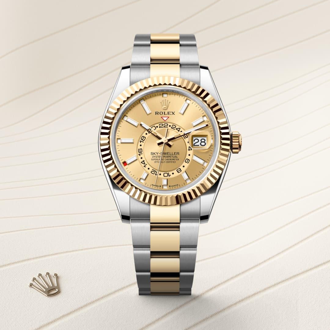 Rolex Sky-Dweller M336933-0001 watch front facing