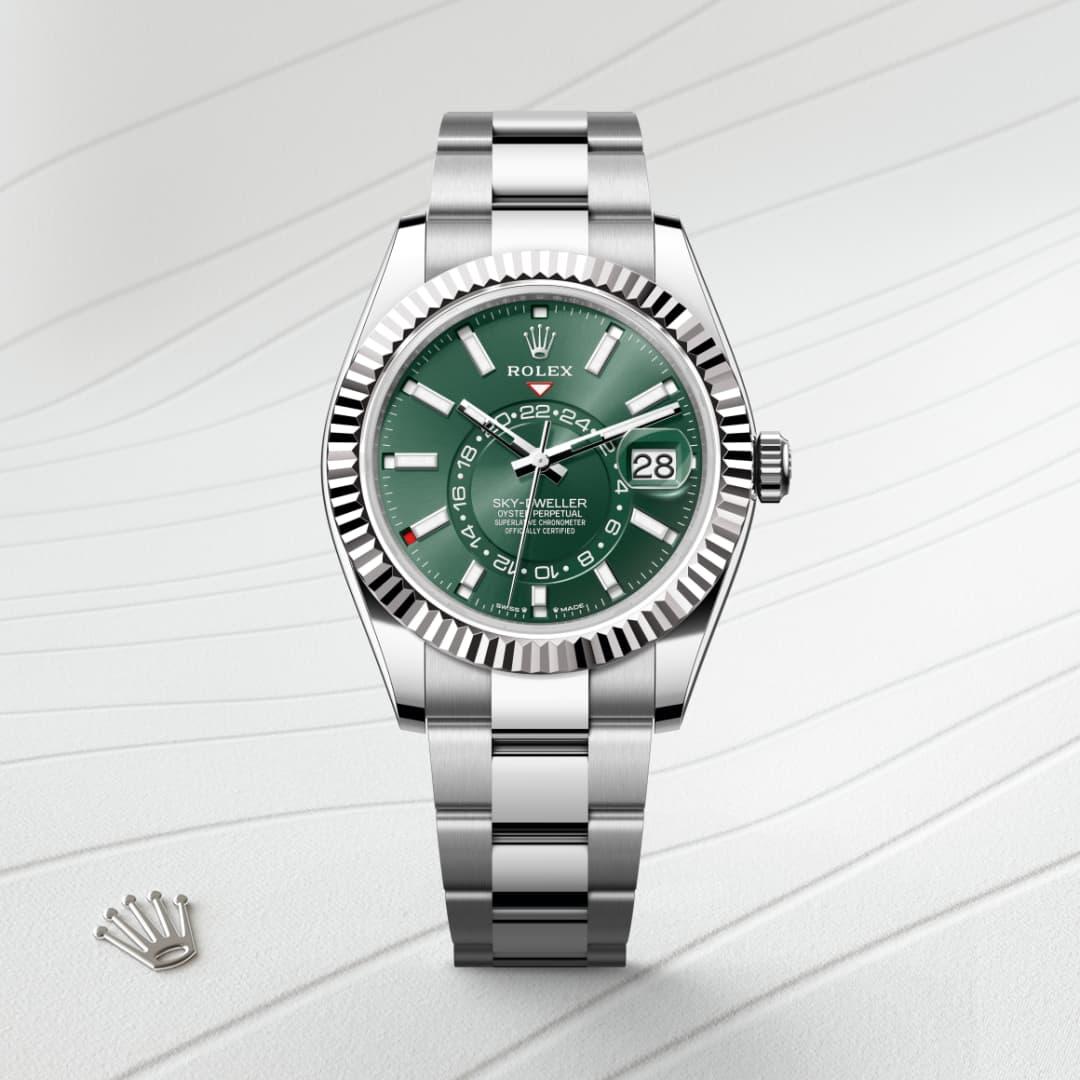 Rolex Sky-Dweller M336934-0001 watch front facing