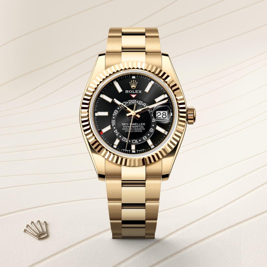 Rolex Sky-Dweller M336938-0002 watch front facing