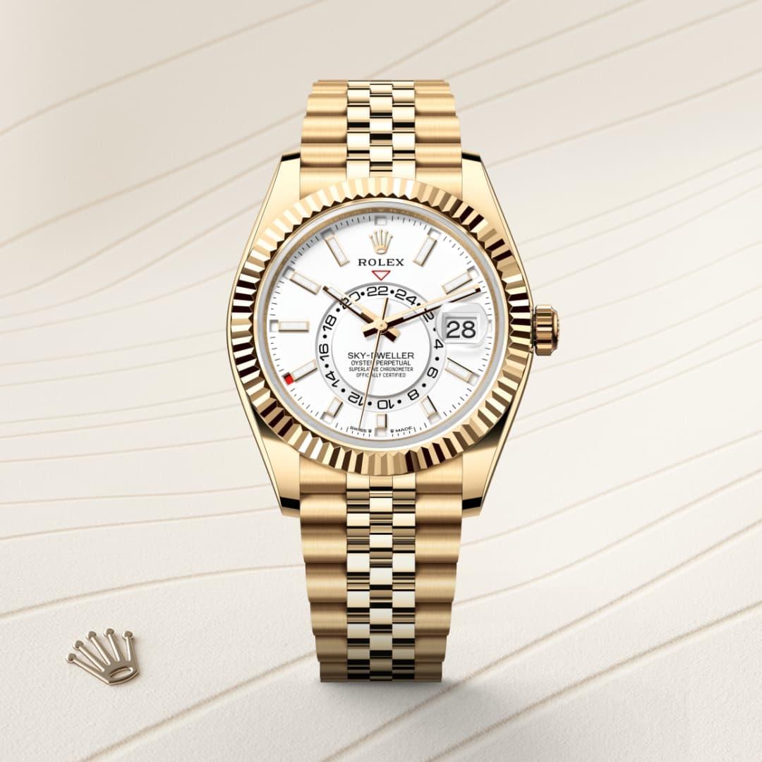 Rolex Sky-Dweller M336938-0006 watch front facing