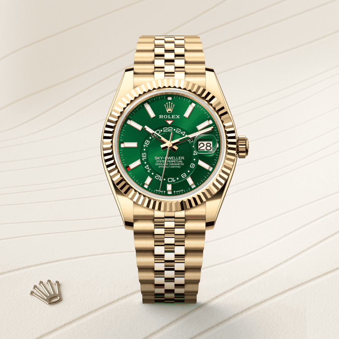 Rolex Sky-Dweller M336938-0008 watch front facing