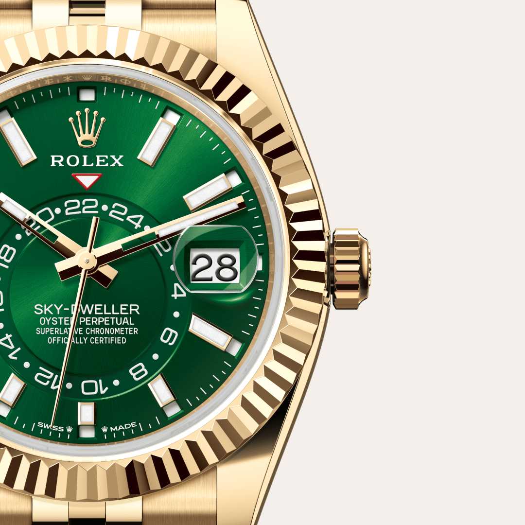 Rolex Sky-Dweller M336938-0008 with Superlative Certified tag
