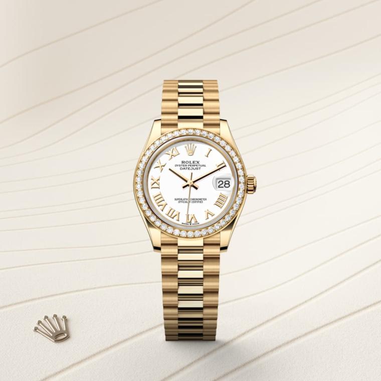 Rolex Datejust 31 in 18 ct yellow gold, M278288RBR-0009 | Laings