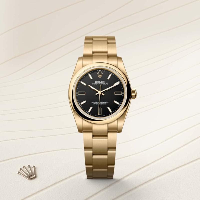 Rolex M124208-0001 Watch Front Facing